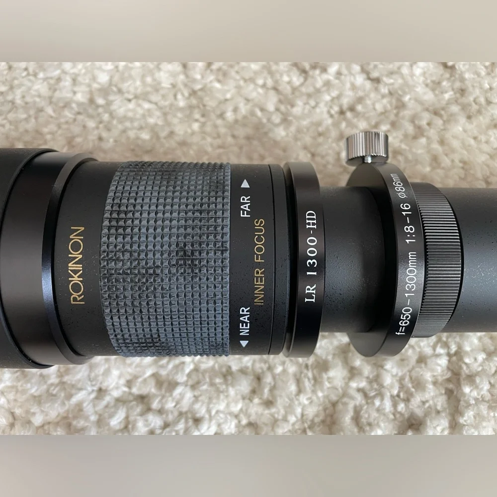 ROKINON LR 1300 -HD DIGITAL LENS WITH CARRYING CASE